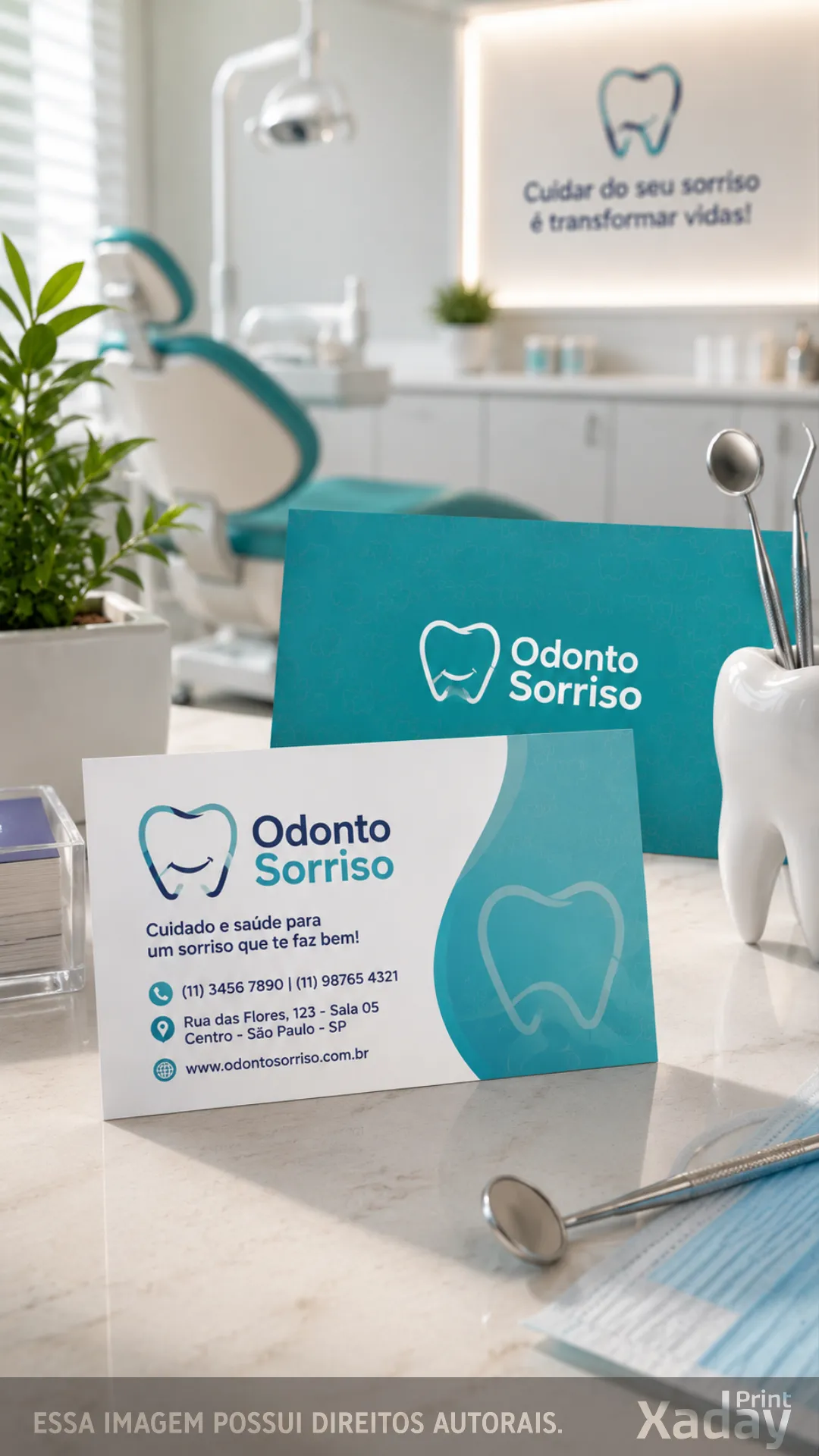 Cartão de Visita para Dentista em Osasco
