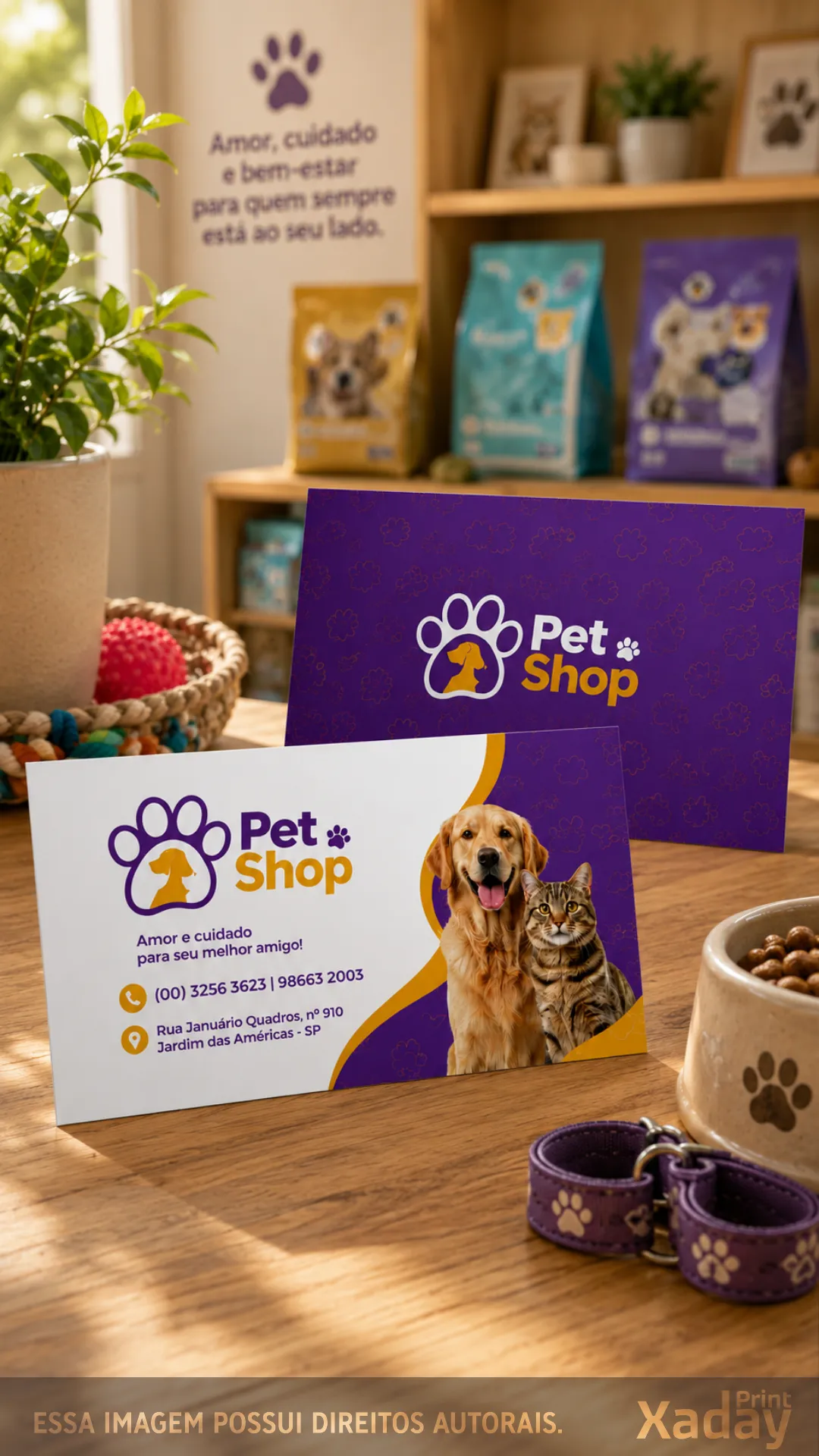 Cartão de Visita Petshop em Osasco
