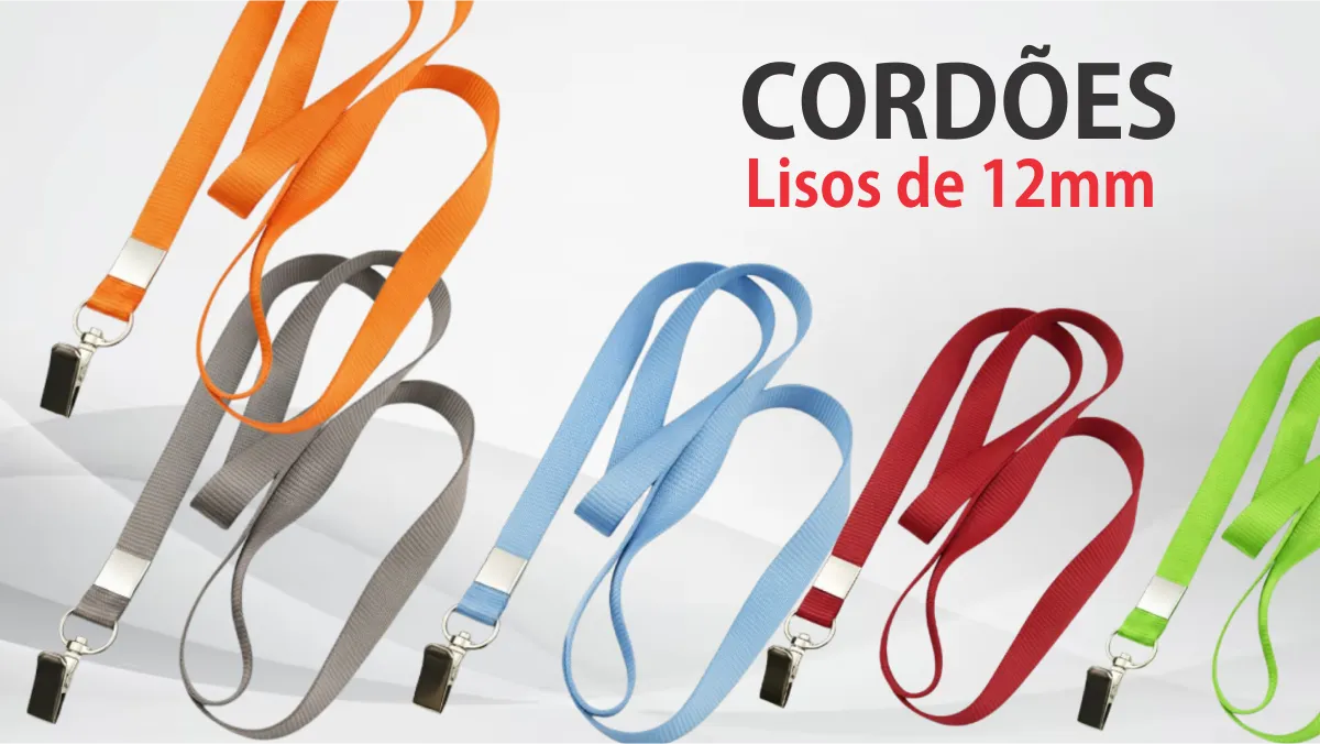 Cordões lisos corporativos