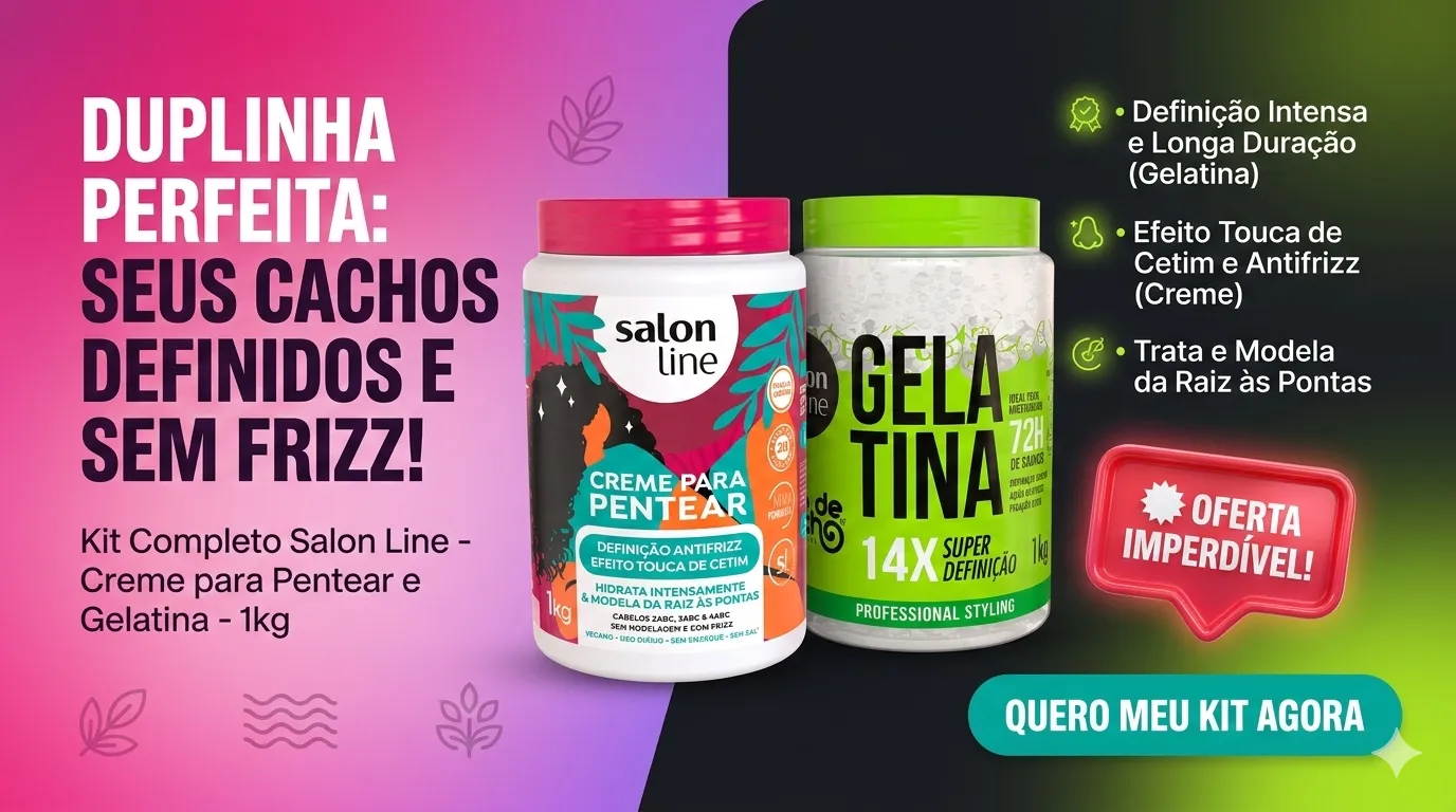 Kit Duplinha Perfeita Salon Line