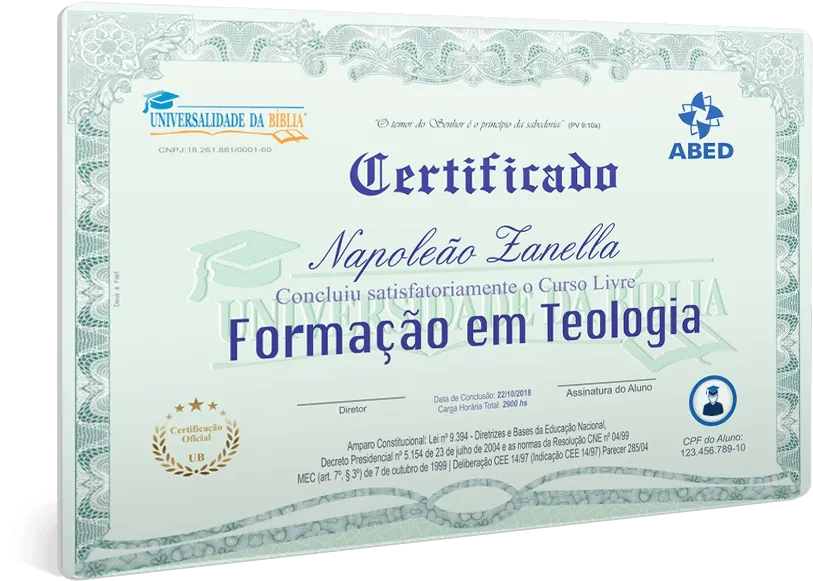 certificadouniversalidadedabiblia