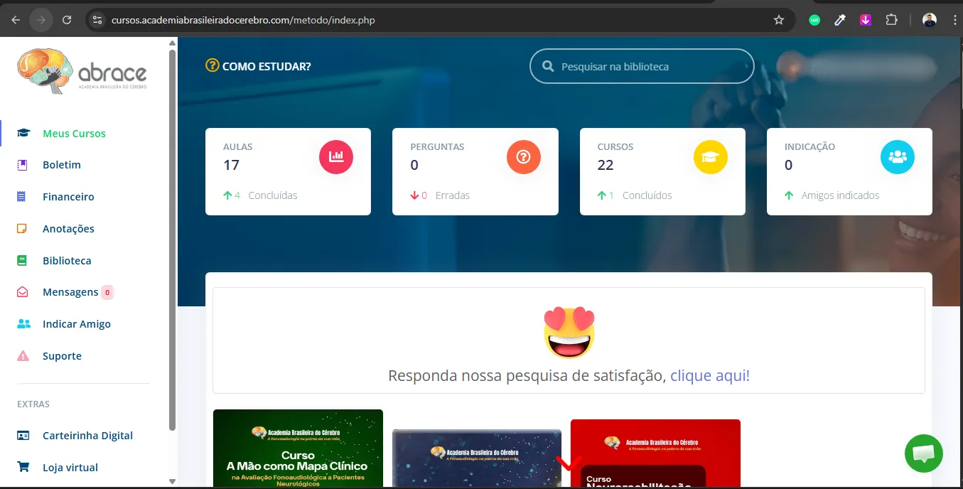 Plataforma Academia Brasileira do Cérebro