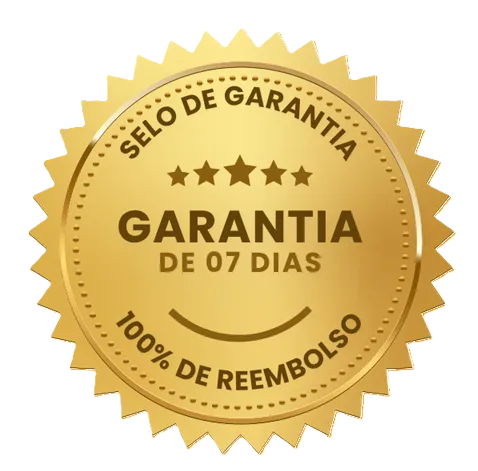 Etiqueta selo de garantia moderno em dourado (2)